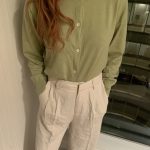 pistachio knit cardigan