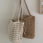 cotton knit bag(2colors)