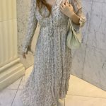 red flower one-piece