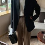 monique single wool jacket(2colors)