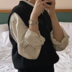 monique stripe shirt(2colors)