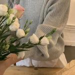 vegetable molo knit(2colors)