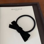 velvet ribbon hair tie
