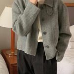 monique laund wool jacket(2colors)