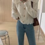 laffin knit cardigan(4colors)