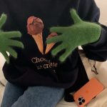 ice cream sweatshirt(2colors)