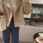 nopy mouton boa blouson(2colors)