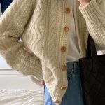 gabrielle gisse knit cardigan(4colors)