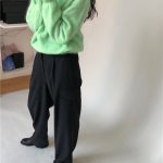 The Barnnet Fluffy Mohair Knit Sweater(4colors)