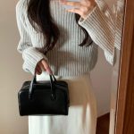 Vegetable cashmere rib knit(3colors)