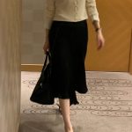 ounce tulip satin skirt (2colors)