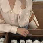 dent frill blouse(4colors)