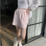 ibi peach short pants