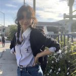 The Barnnet Striped Flower Farm Uniform Shirt