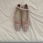 ribbon tweed shoes(3colors)