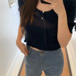 The Barnnet Scallop Knit Top(2colors)