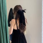 The Barnnet Black Velvet Cocktail Dress