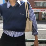 The Barnnet Navy Plain Knit Vest