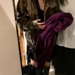 The Barnnet Stain leather motorcycle jacket