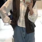 The Barnnet Rolled Dave Leather Vest