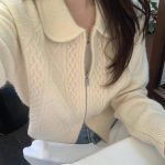 pyt  blend zip-up knit(3colors)