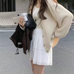 ounce smoke lace skirt(2colors)