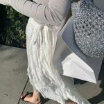 ounce ruffle tunnel shirring skirt(2colors)