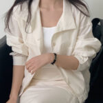 vergamot preppy single jumper(2colors)