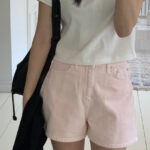 vergamot summer short denim(2colors)