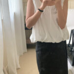 vergamot balloon blouse(2colors)