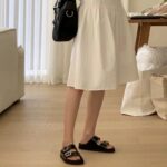 ounce smoke mini skirt(2colors)