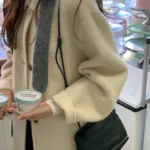 ounce sophie alpaca handmade coat(2colors)