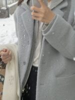 ounce lily alpaca jacket coat(2colors) - 画像 (3)