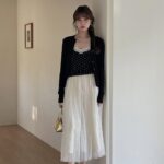 jule chiffon skirt(2colors)