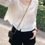 ounce palms blouse(2colors)