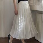 veil maxi skirt(3color)