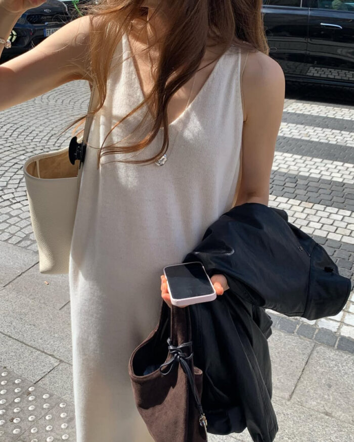 ounce lindy knit one-piece(2colors) - 画像 (4)