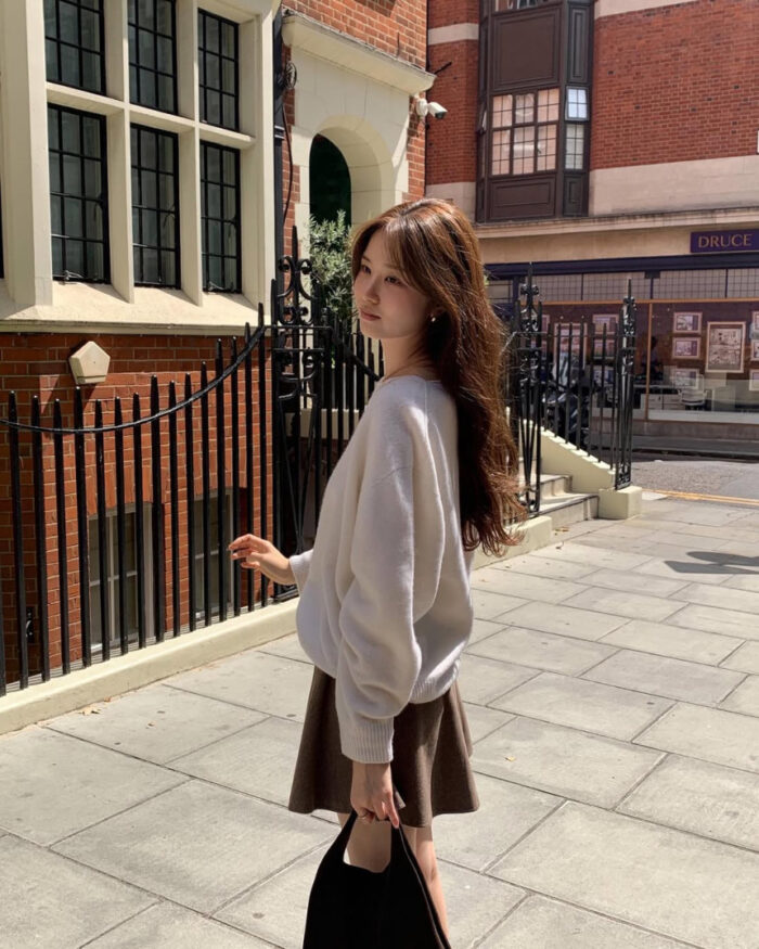 ounce wool flare mini skirt(2colors) - 画像 (18)