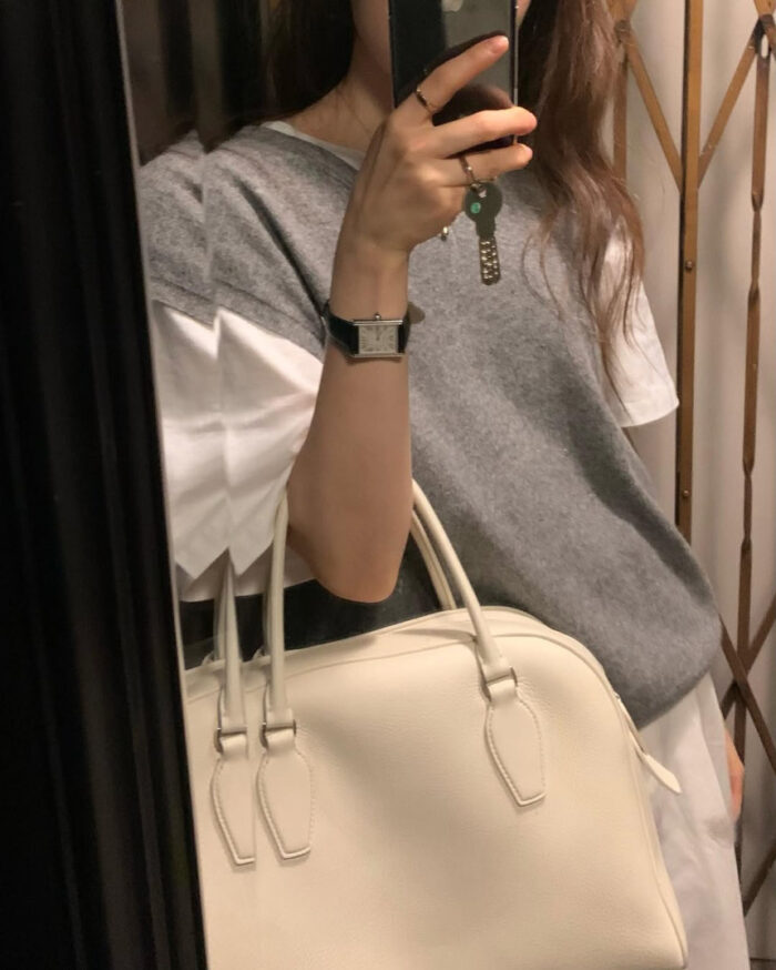 ounce bow wholega vest(2colors) - 画像 (2)
