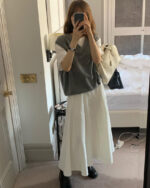 ounce bow wholega vest(2colors) - 画像 (6)