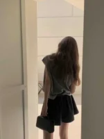 ounce bow wholega vest(2colors) - 画像 (11)