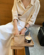 ounce pintuck flare skirt(2colors) - 画像 (3)