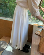 ounce pintuck flare skirt(2colors) - 画像 (2)