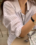 ounce bay stripe shirts(2colors) - 画像 (3)