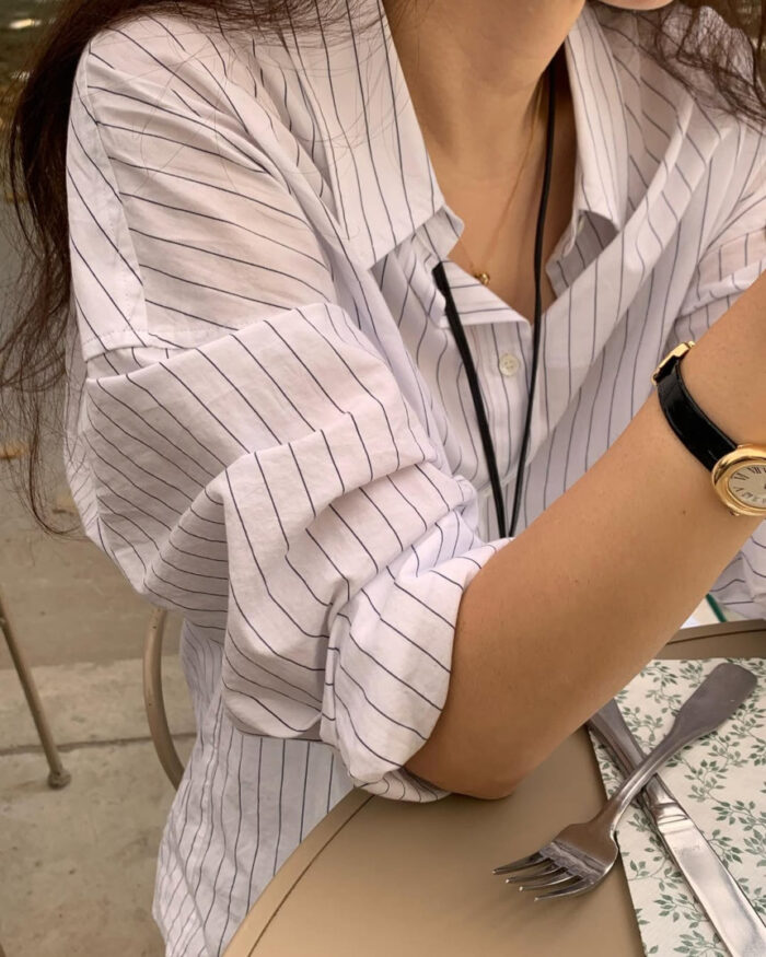 ounce bay stripe shirts(2colors) - 画像 (3)