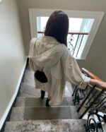 ounce double hood trench coat - 画像 (6)