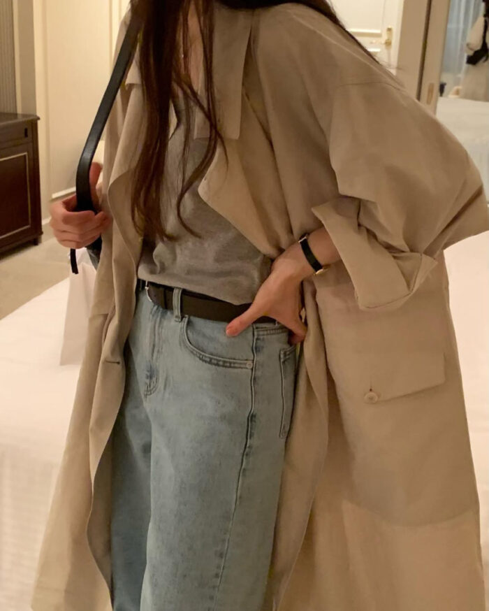 ounce double hood trench coat - 画像 (4)