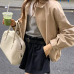 ounce cotton blouson(2colors)