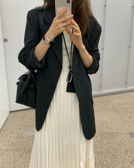 ounce wool boxy jacket(2colors)
