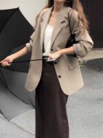 ounce wool boxy jacket(2colors) - 画像 (2)